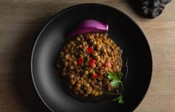Black lentils (beluga)