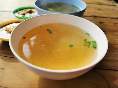 Bone broth drink