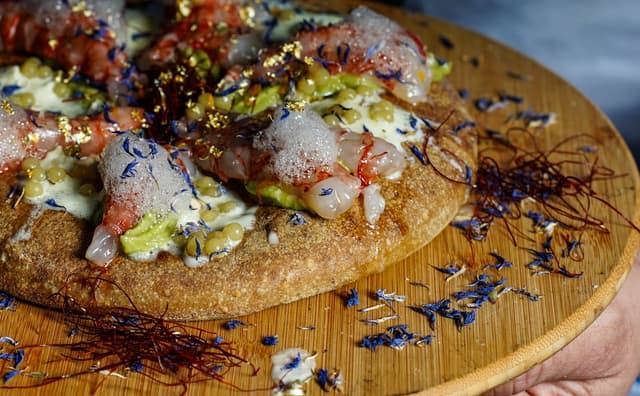 Cauliflower pizza crust