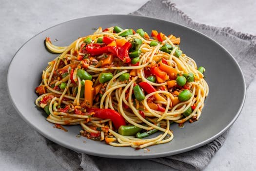 Edamame pasta