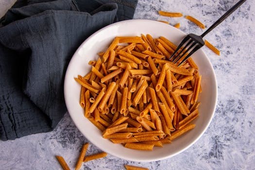 Lentil pasta