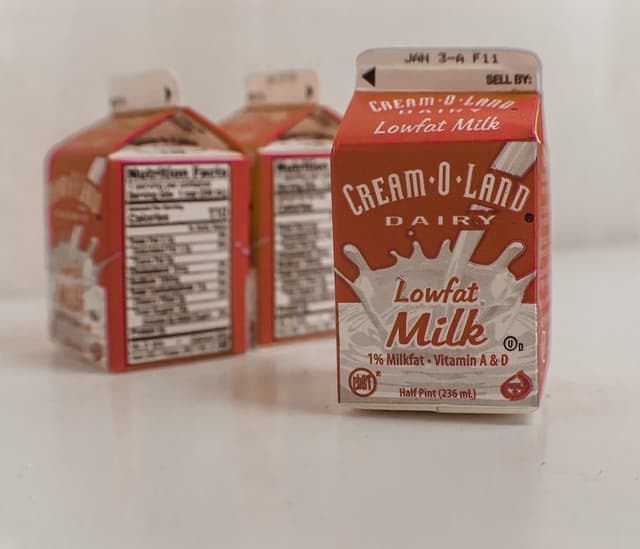 Low-fat milk (2%)