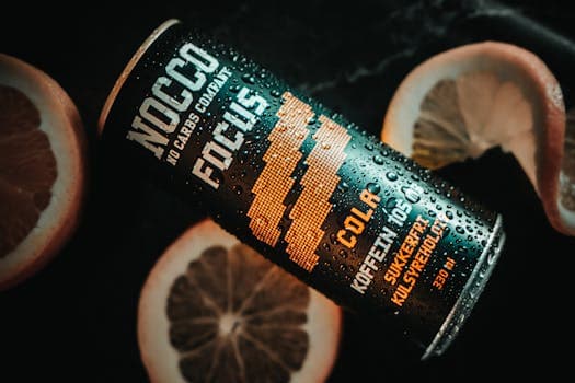 Sugar-free energy drink