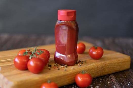 Sugar-free ketchup