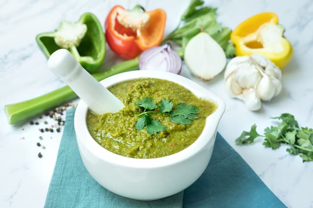 Thai green curry paste