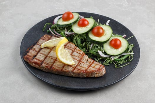 Tuna steak