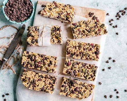 Vegan protein bar