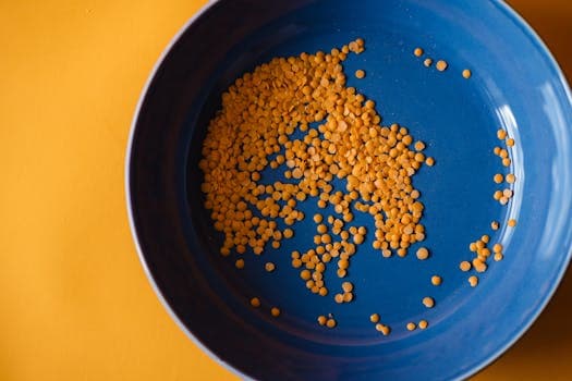Yellow lentils