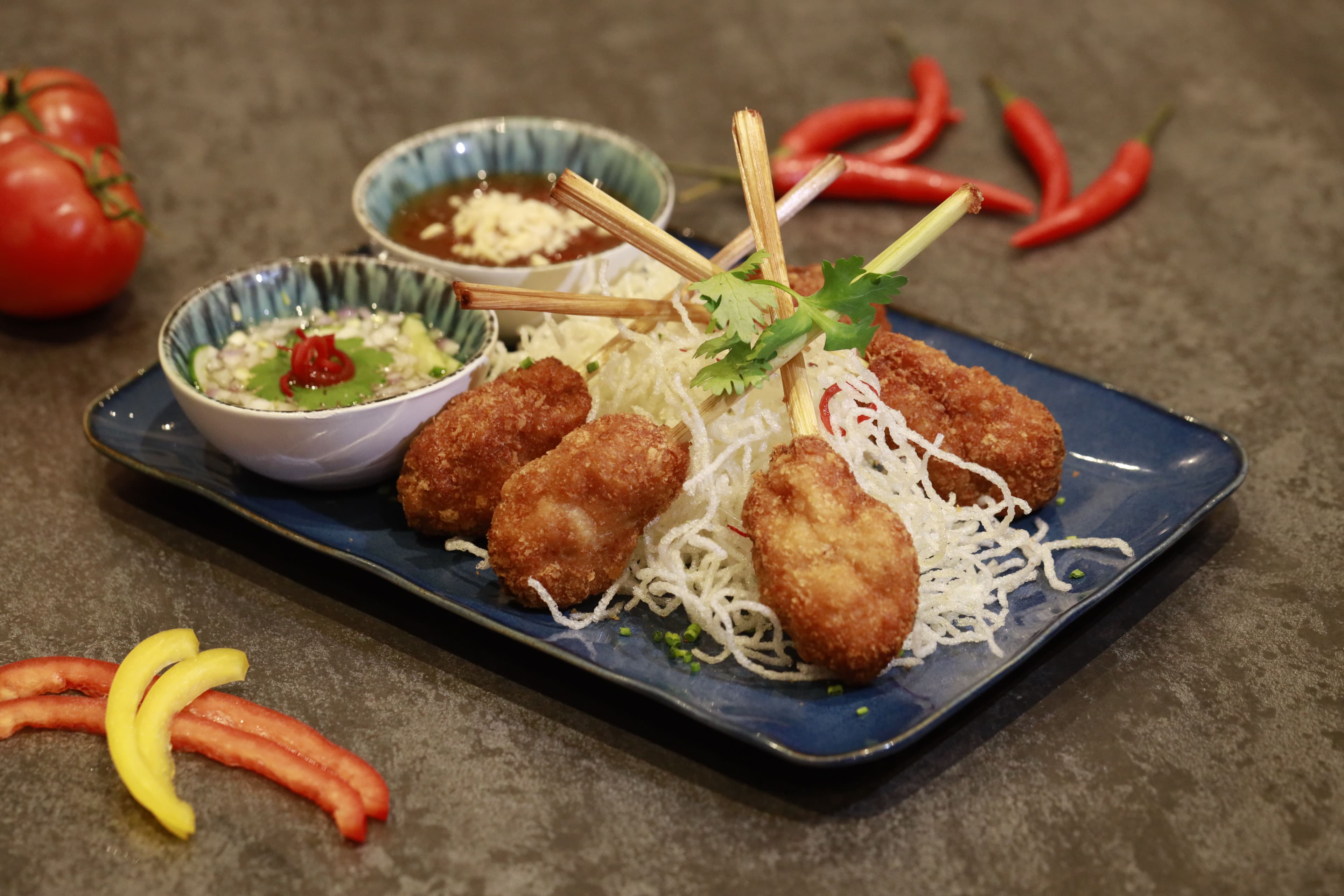 Shrimp on Sugarcane (Chạo Tôm)