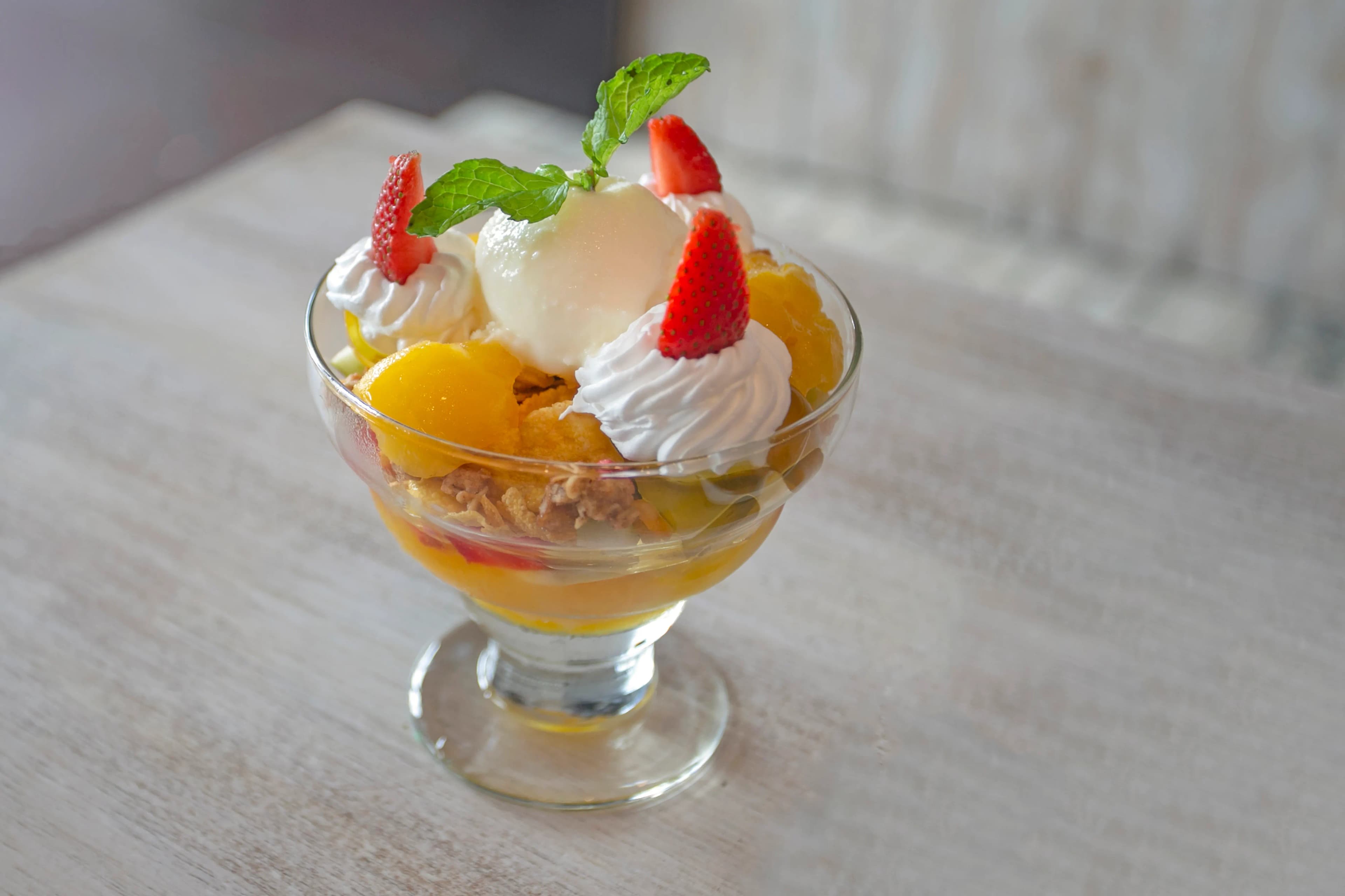 Peach Melba