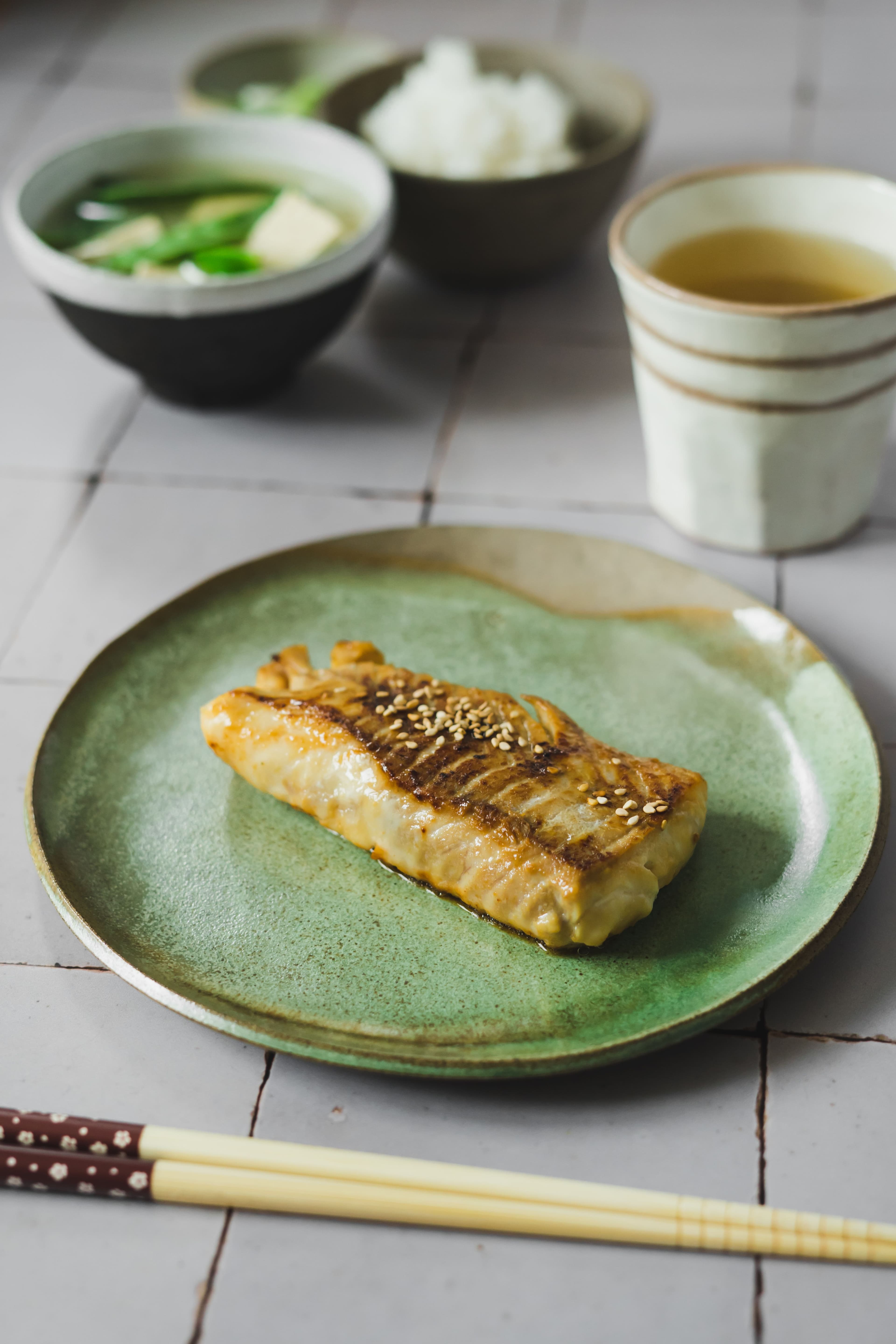 Miso-Glazed Cod