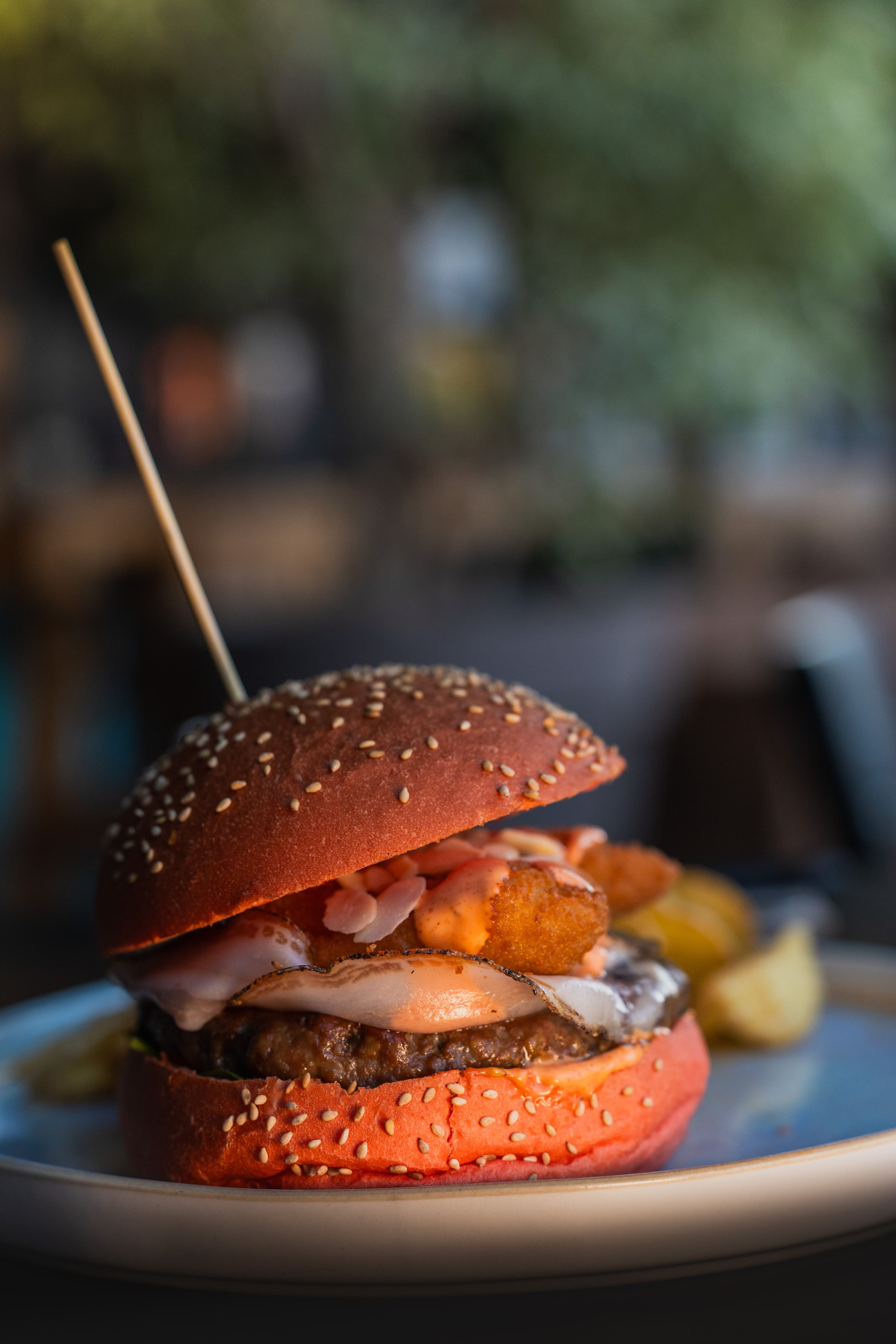 Black bean burger