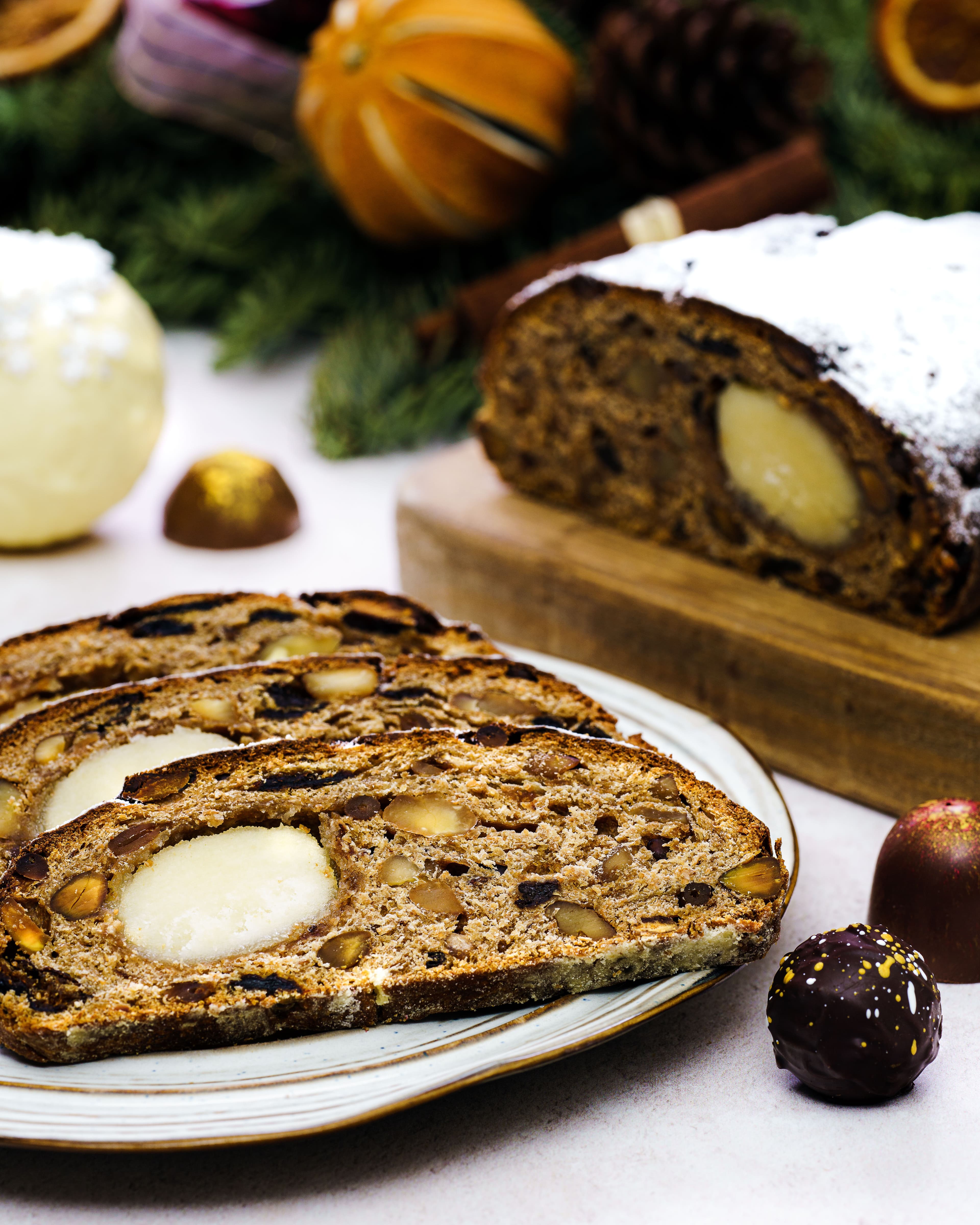 Marzipan Stollen