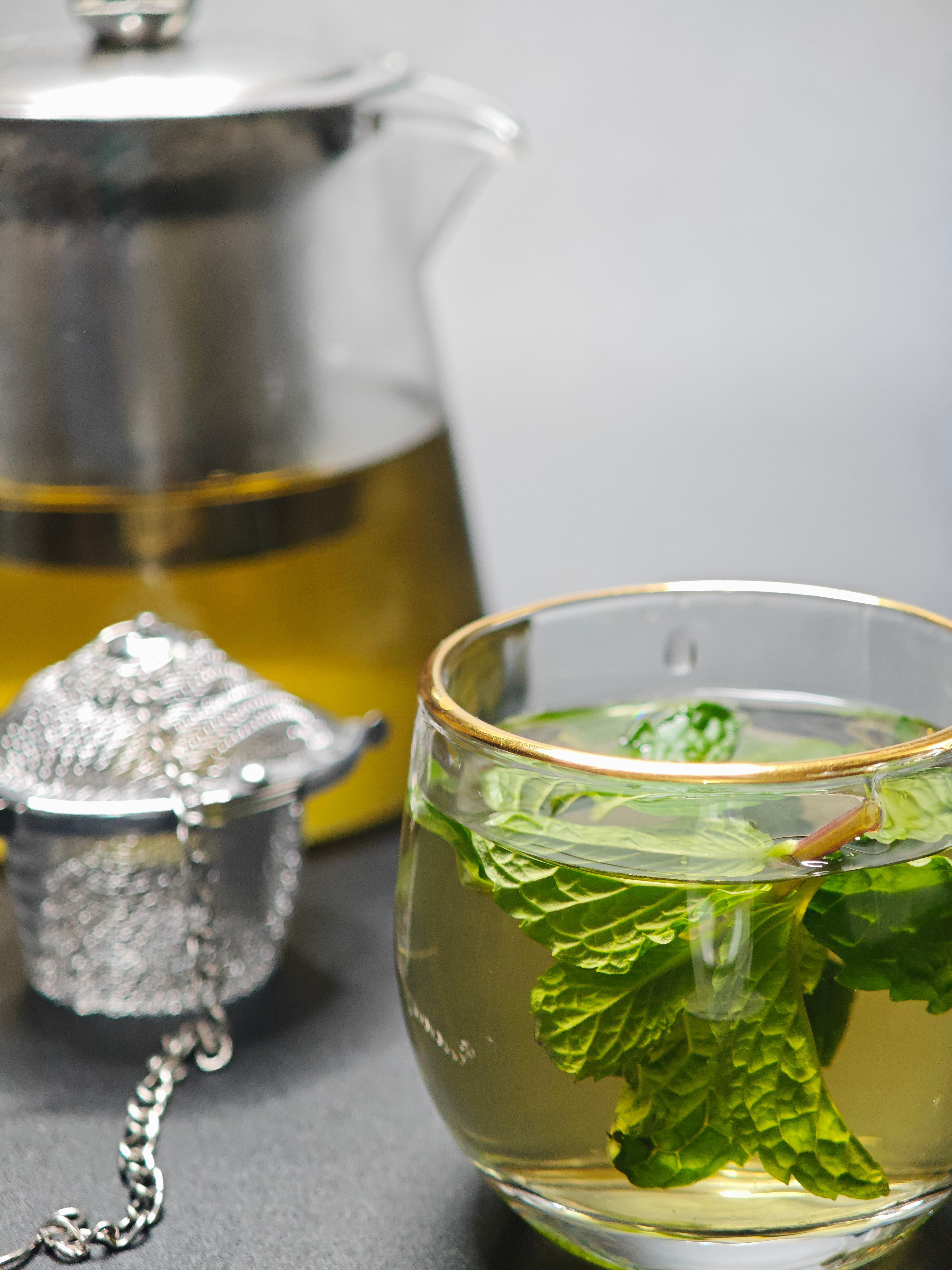 Peppermint tea