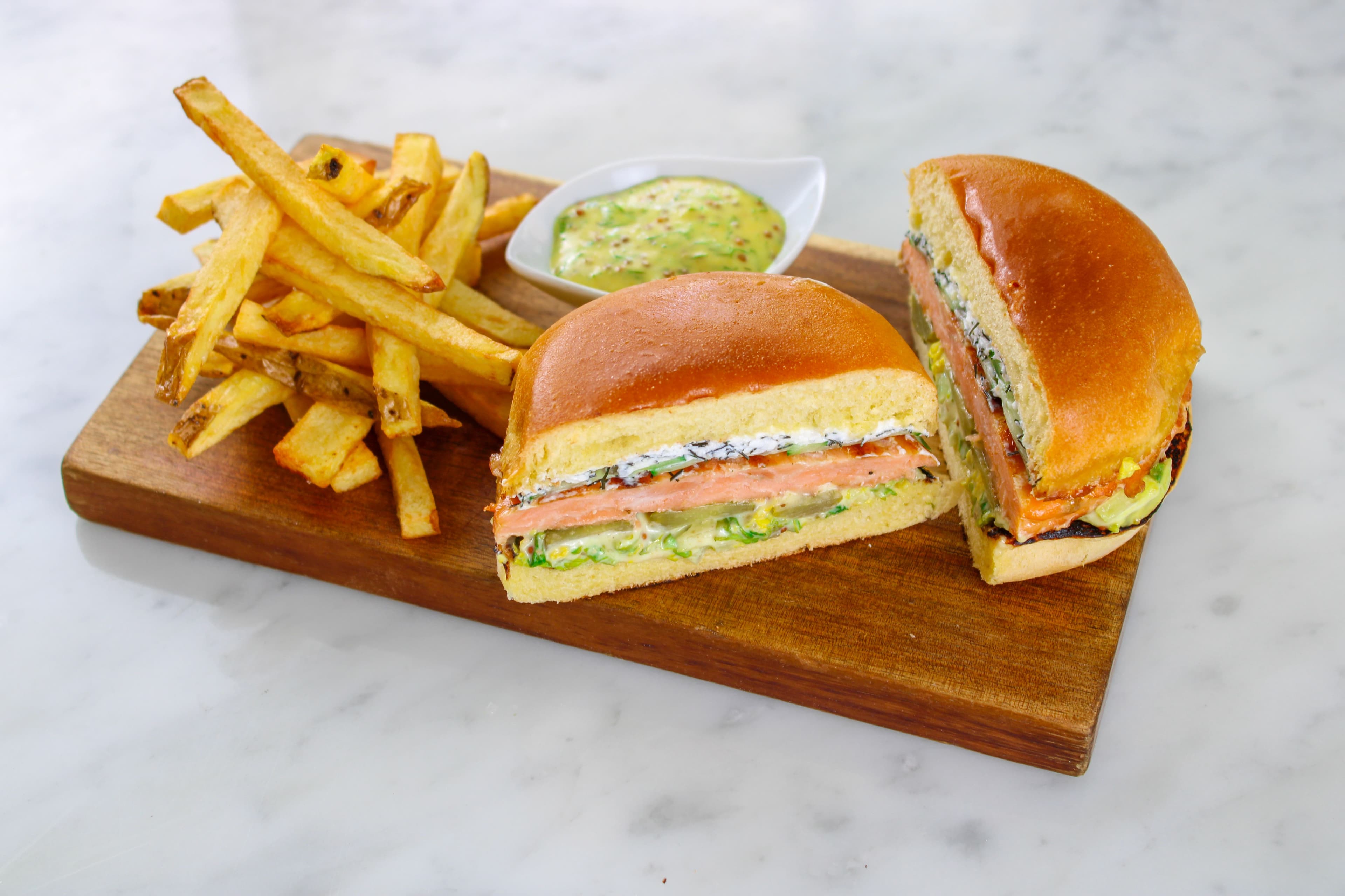Salmon Burger