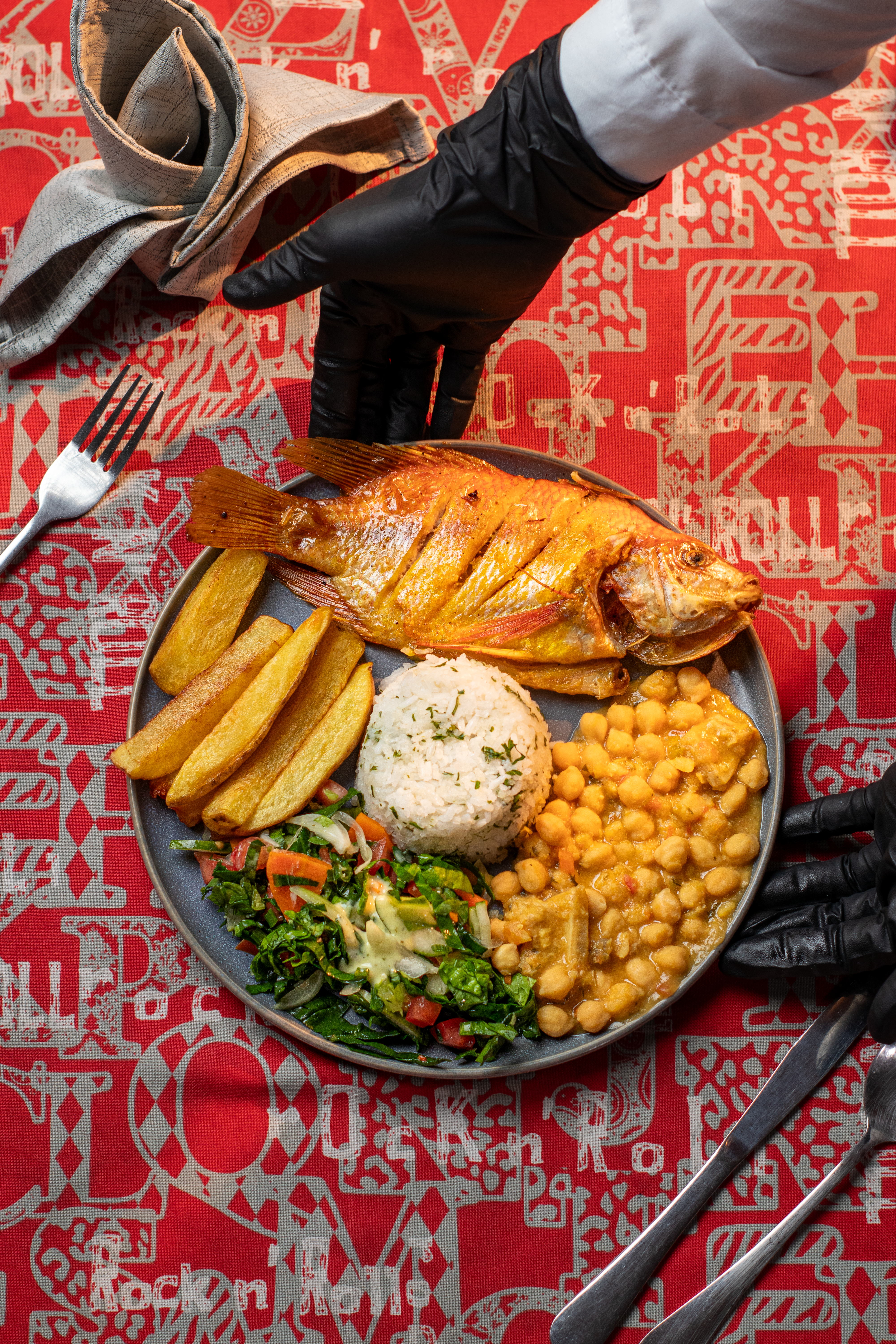 Banku and Tilapia