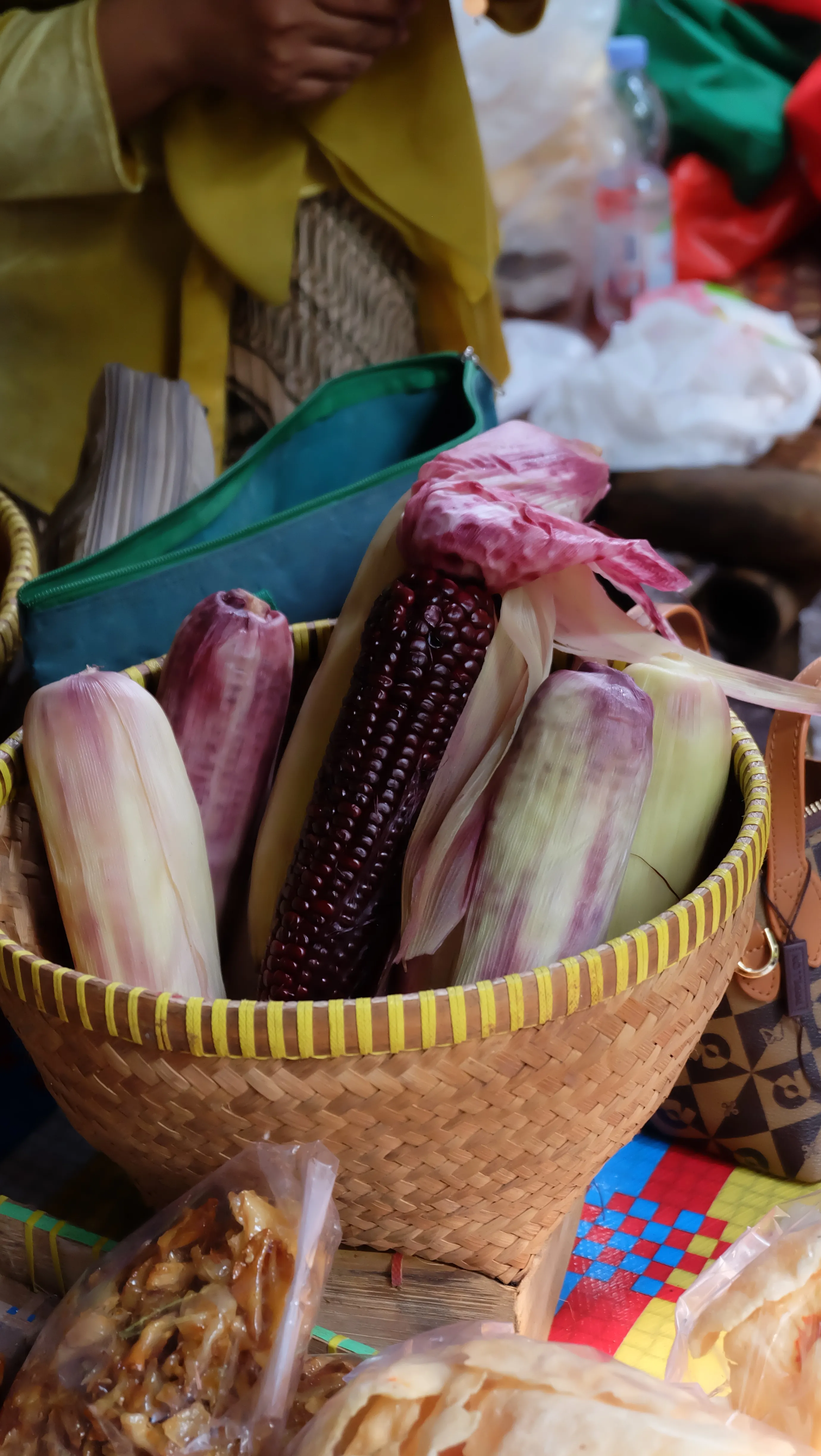 Purple corn