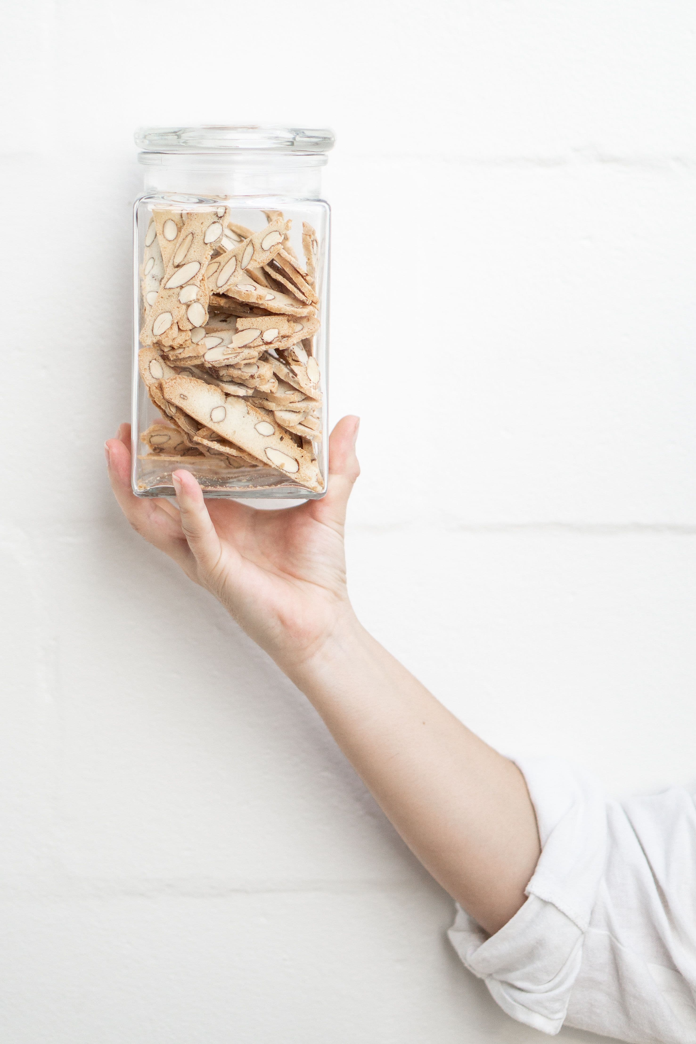 Almond flour crackers