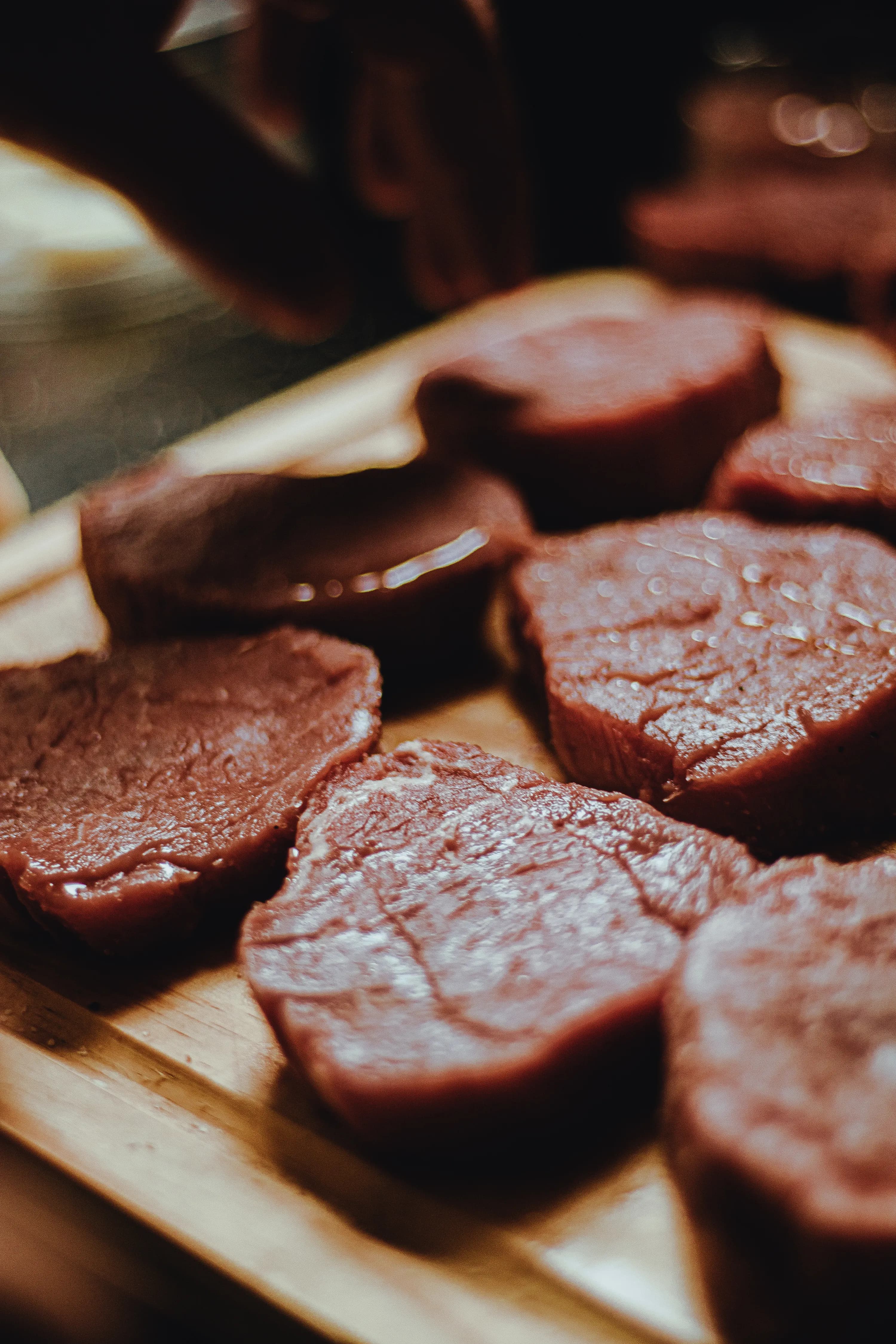 Beef eye of round (lean)