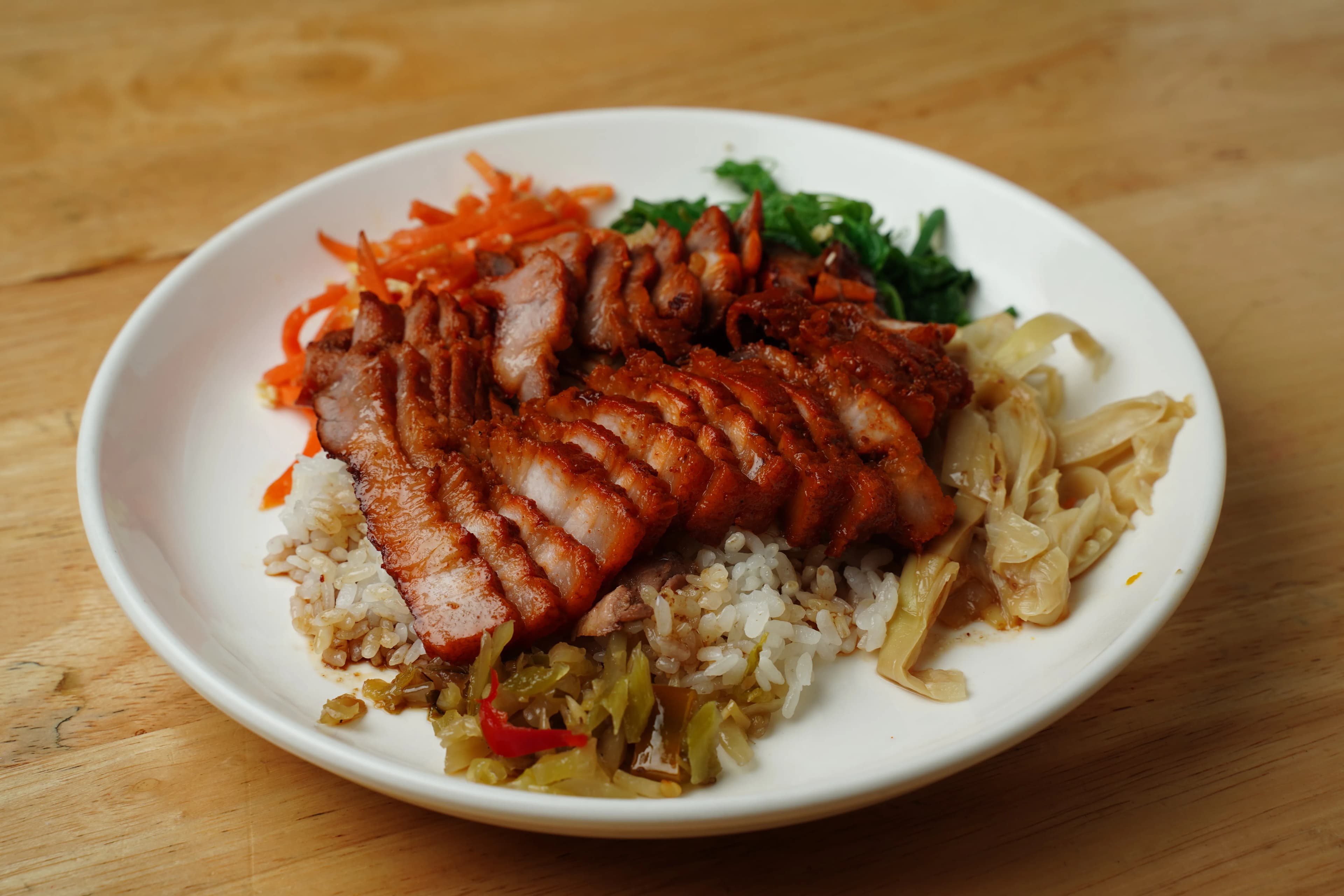 Smoked Pork with Dried Vegetables