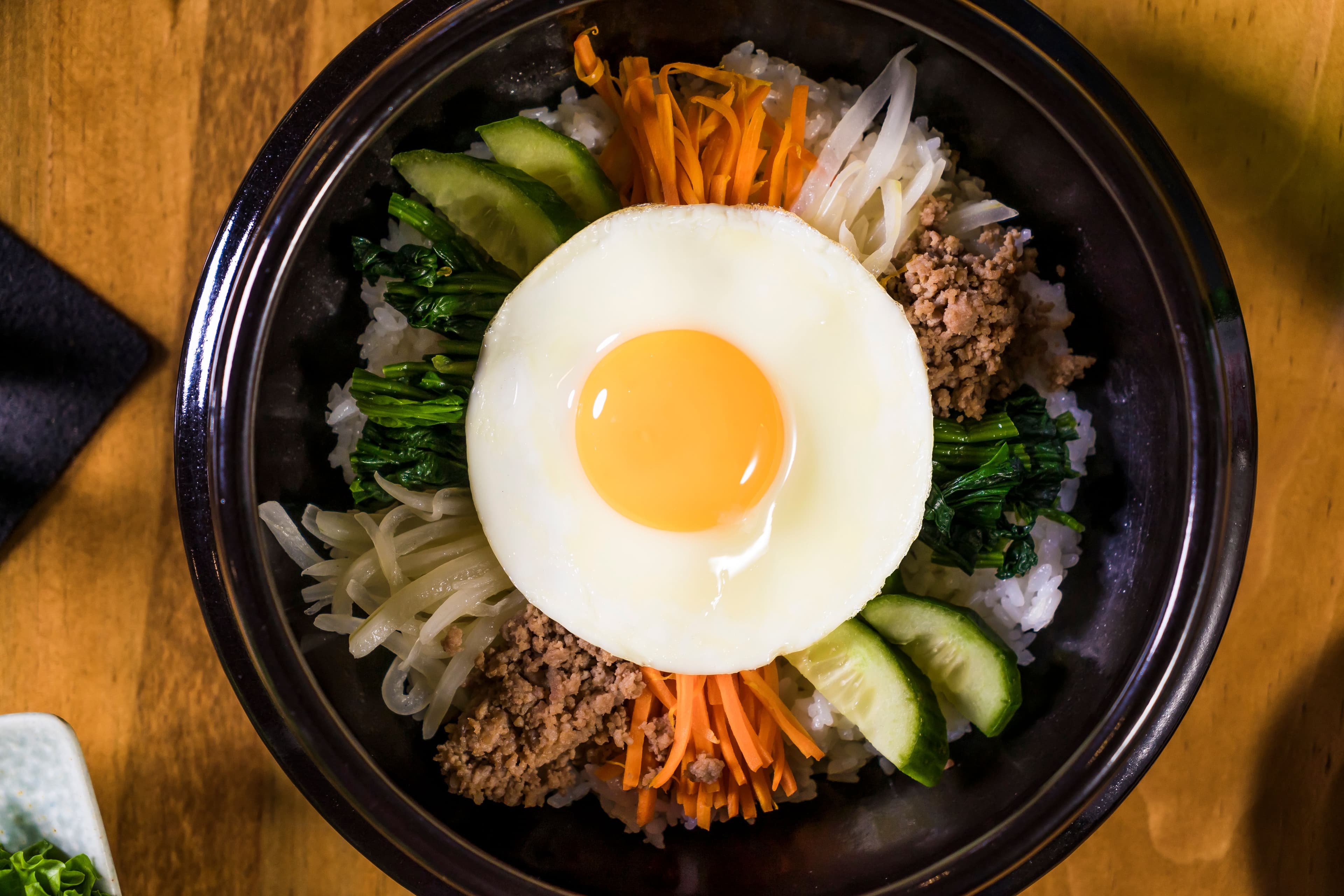 Mushroom Bibimbap
