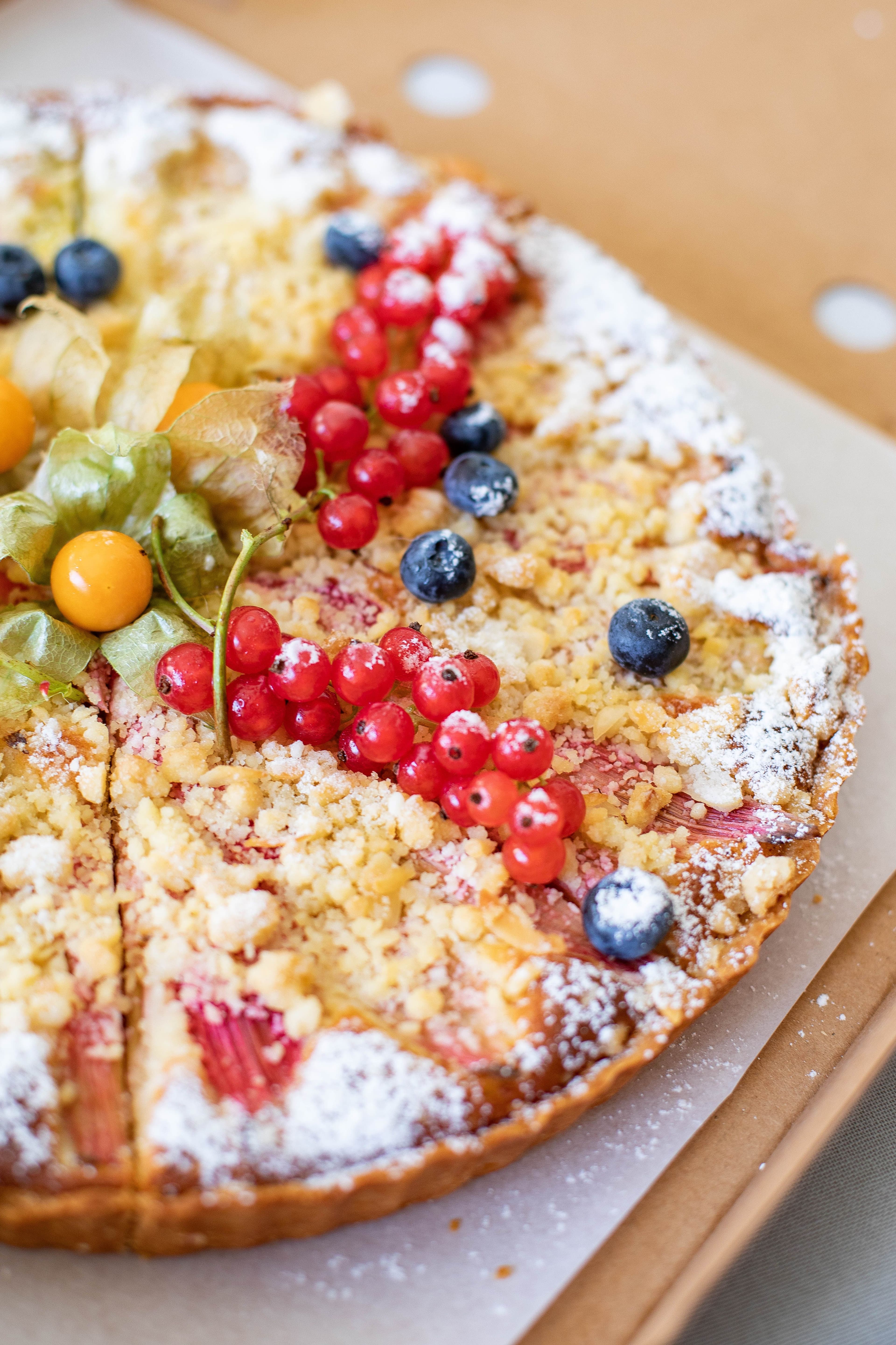 Rhubarb Crumble