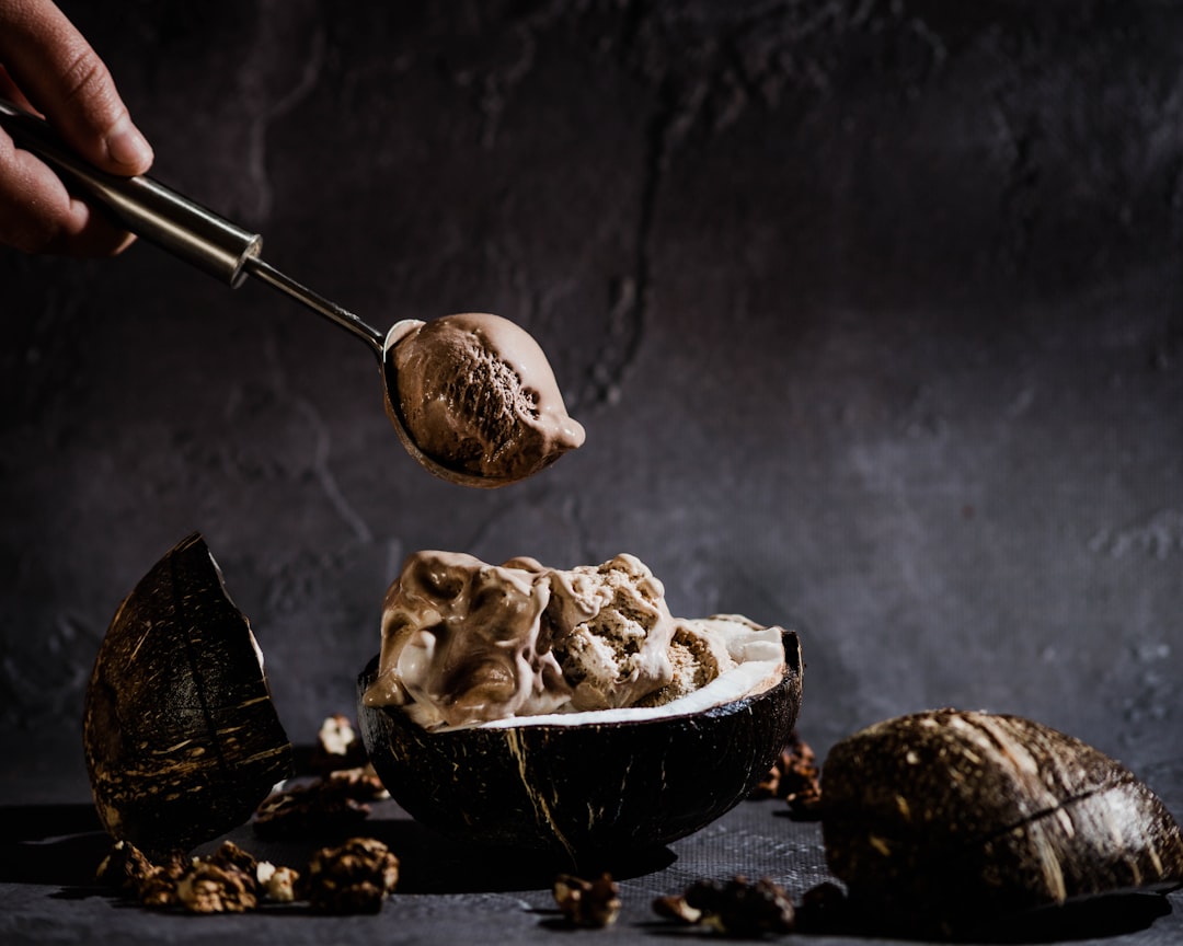 Coconut ice cream