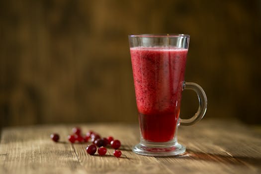 Cranberry juice
