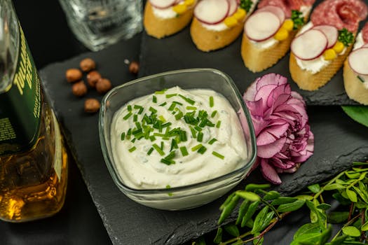 Cream cheese dip