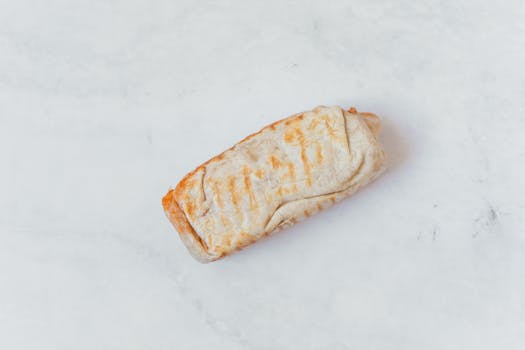 Frozen burrito