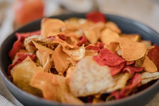 Jicama chips