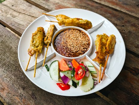Peanut sauce (satay)