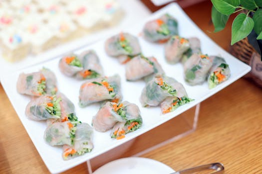 Rice paper wrappers