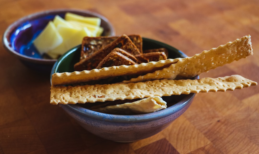 Sourdough crackers