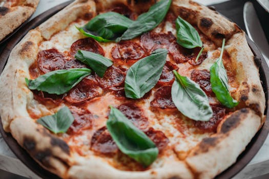 Sourdough pizza crust